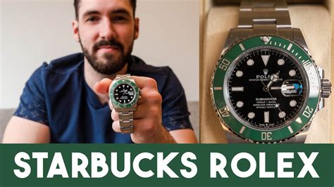 rolex stabucks|rolex 126610 starbucks.